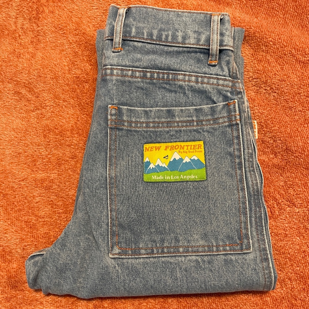 Big Bud Press New Frontier Jeans, Size 25